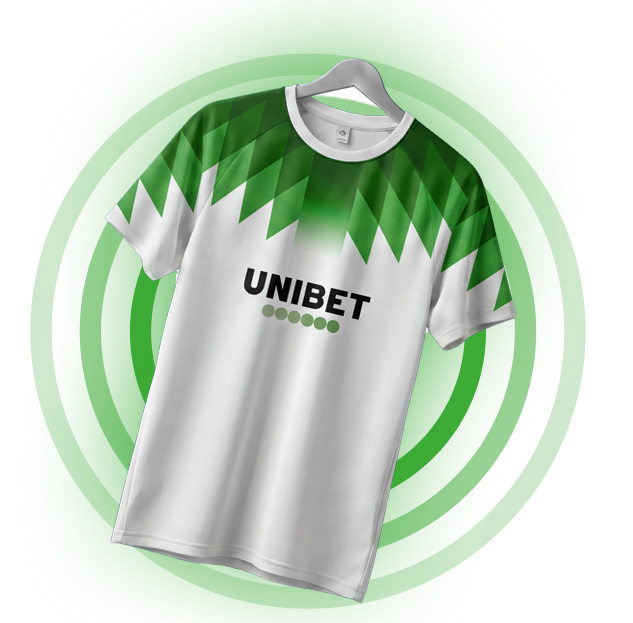 Tricouri ediție <span class="block">limitată Unibet</span>